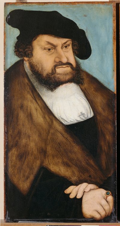 Porträt von Johann dem Beständigen von Sachsen von Lucas Cranach the Elder